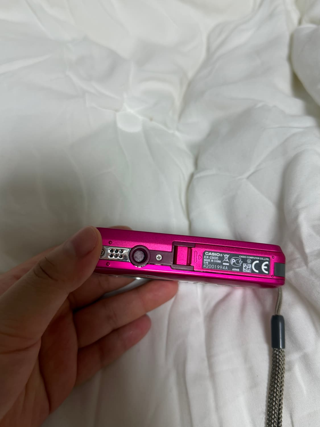 카시오z800 체리핑크 디카 카메라 풀박스🍒💖✨ casio z800 상품이미지4