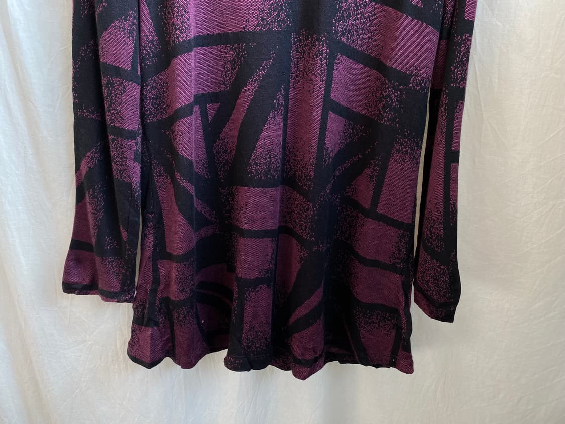 빈티지 패턴 하이넥탑(L) 상품이미지5