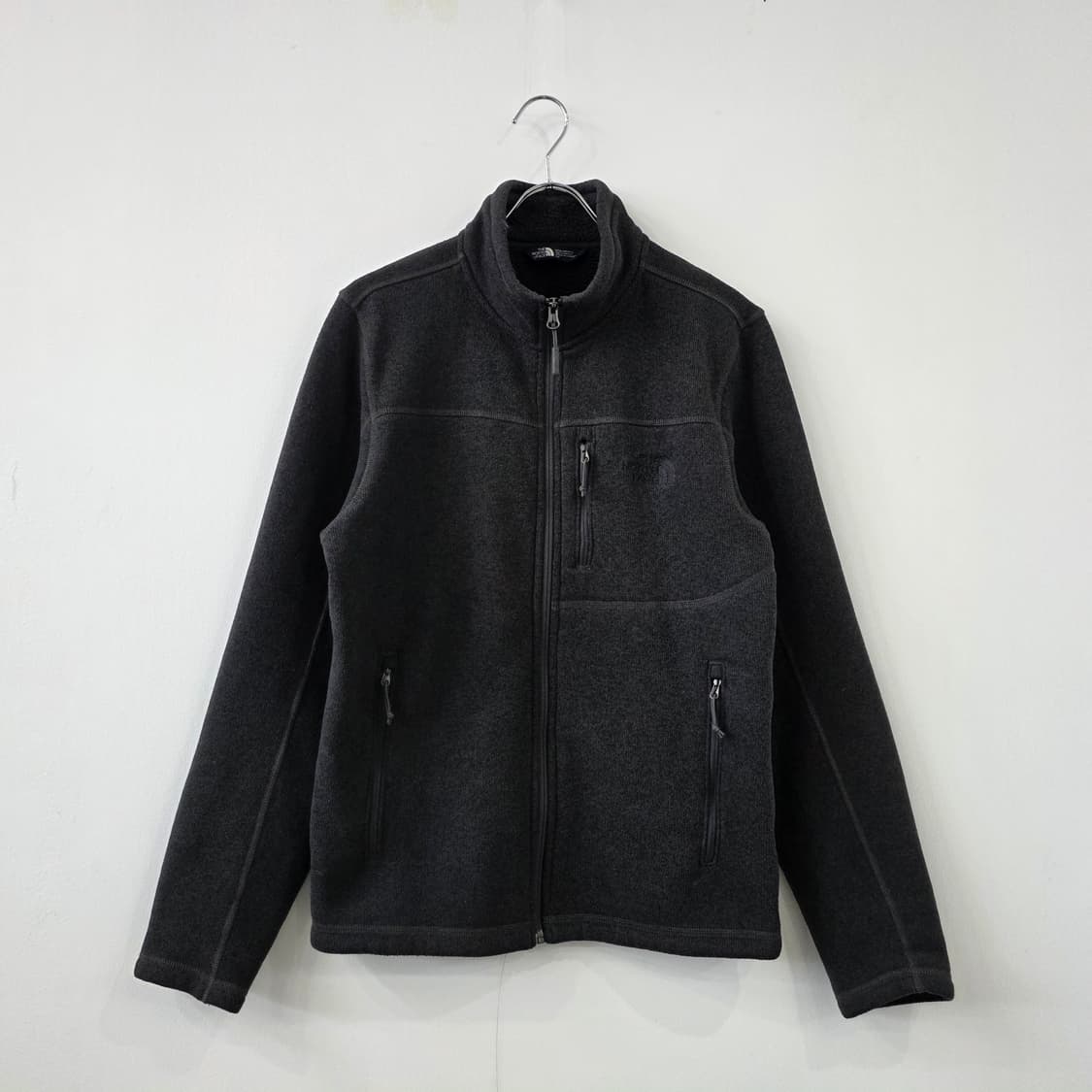 노스페이스 고든라이언스 니트 플리스 자켓 블랙 상품이미지1