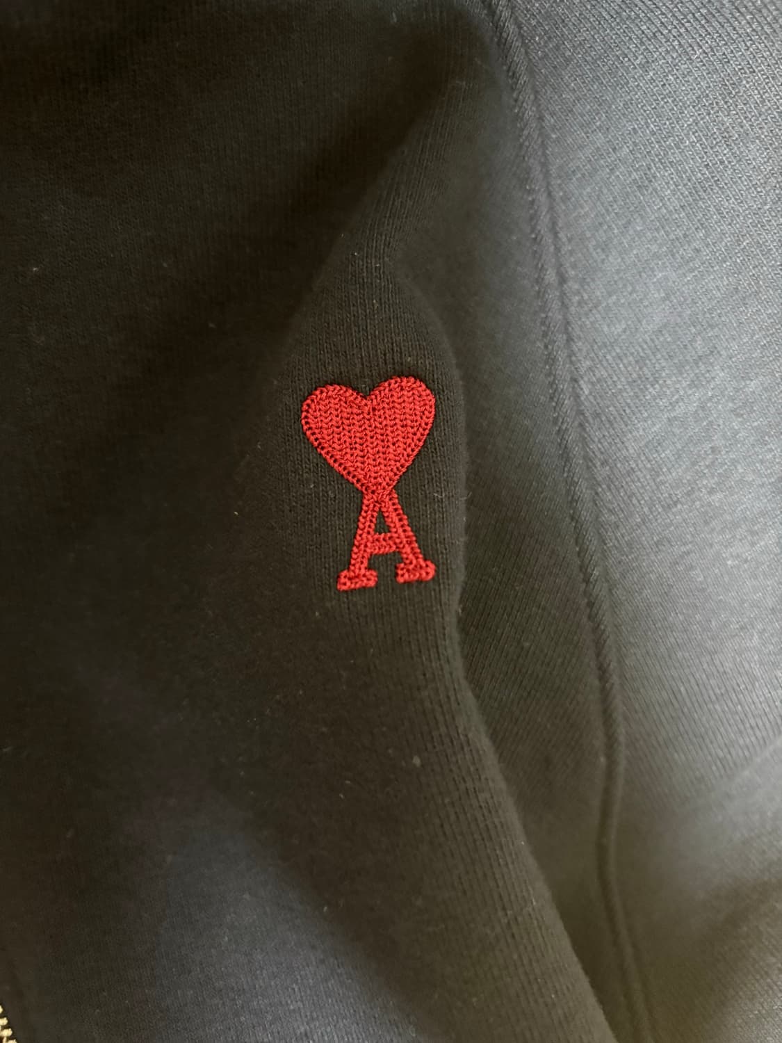 아미 네이비 후드집업 상품이미지7