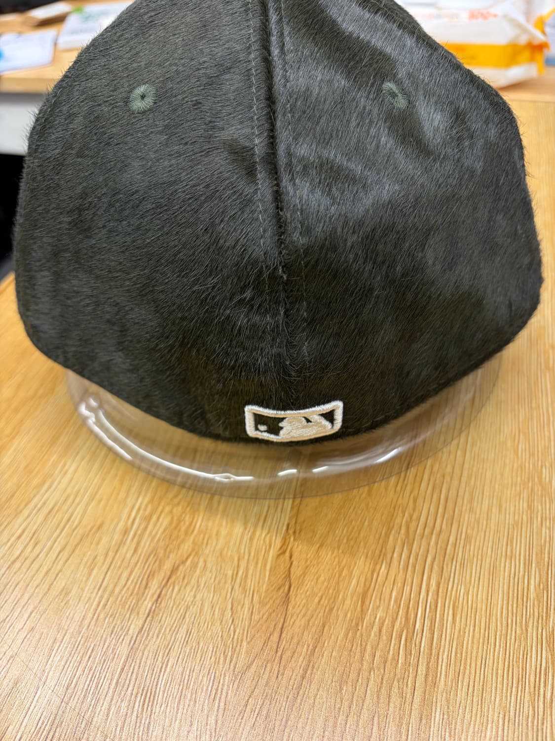 뉴에라 x 오클랜드 59fifty 스냅백(말털 다크그린) 상품이미지2