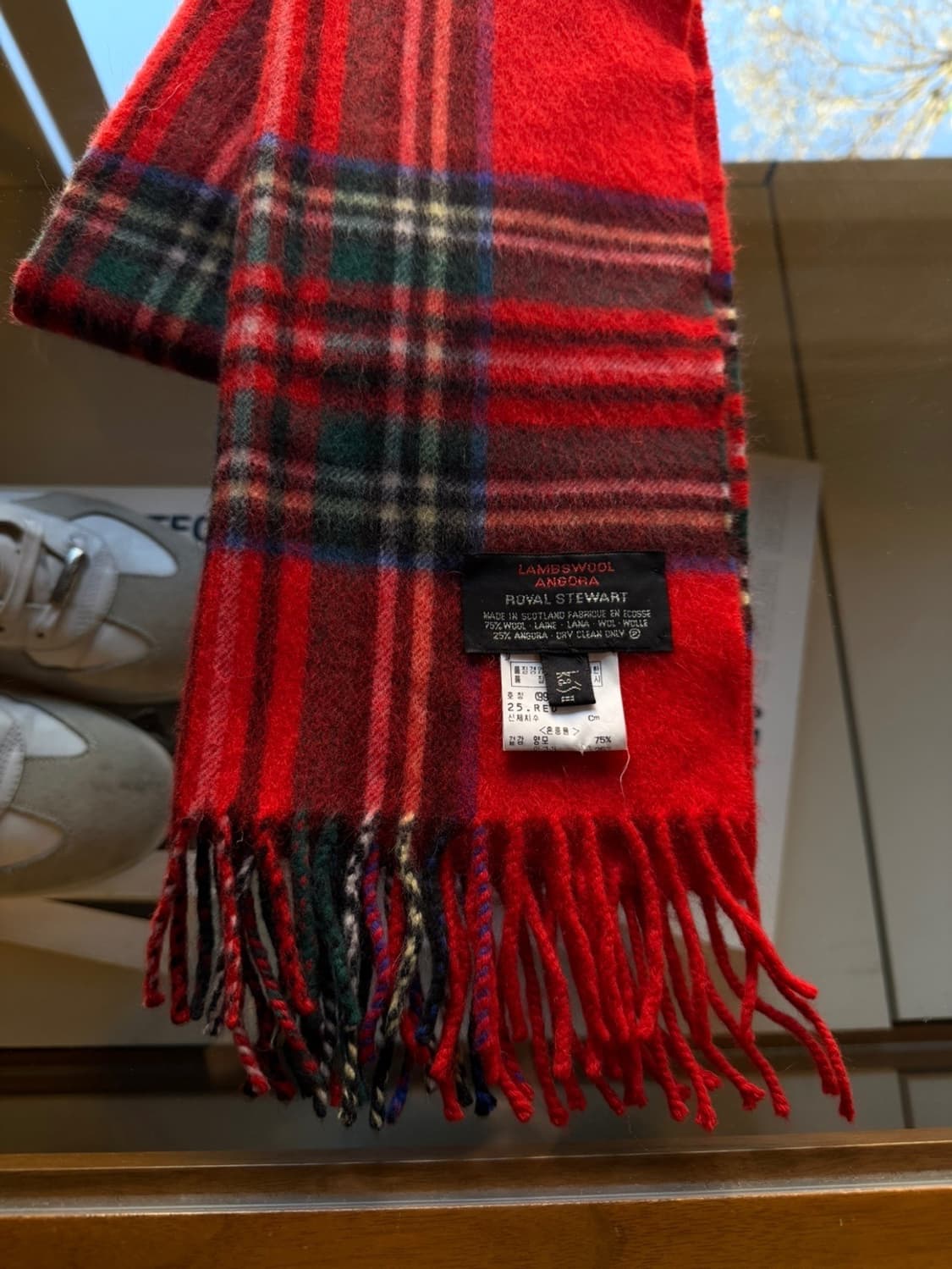 로열 스튜어트 캐시미어 머플러 상품이미지6