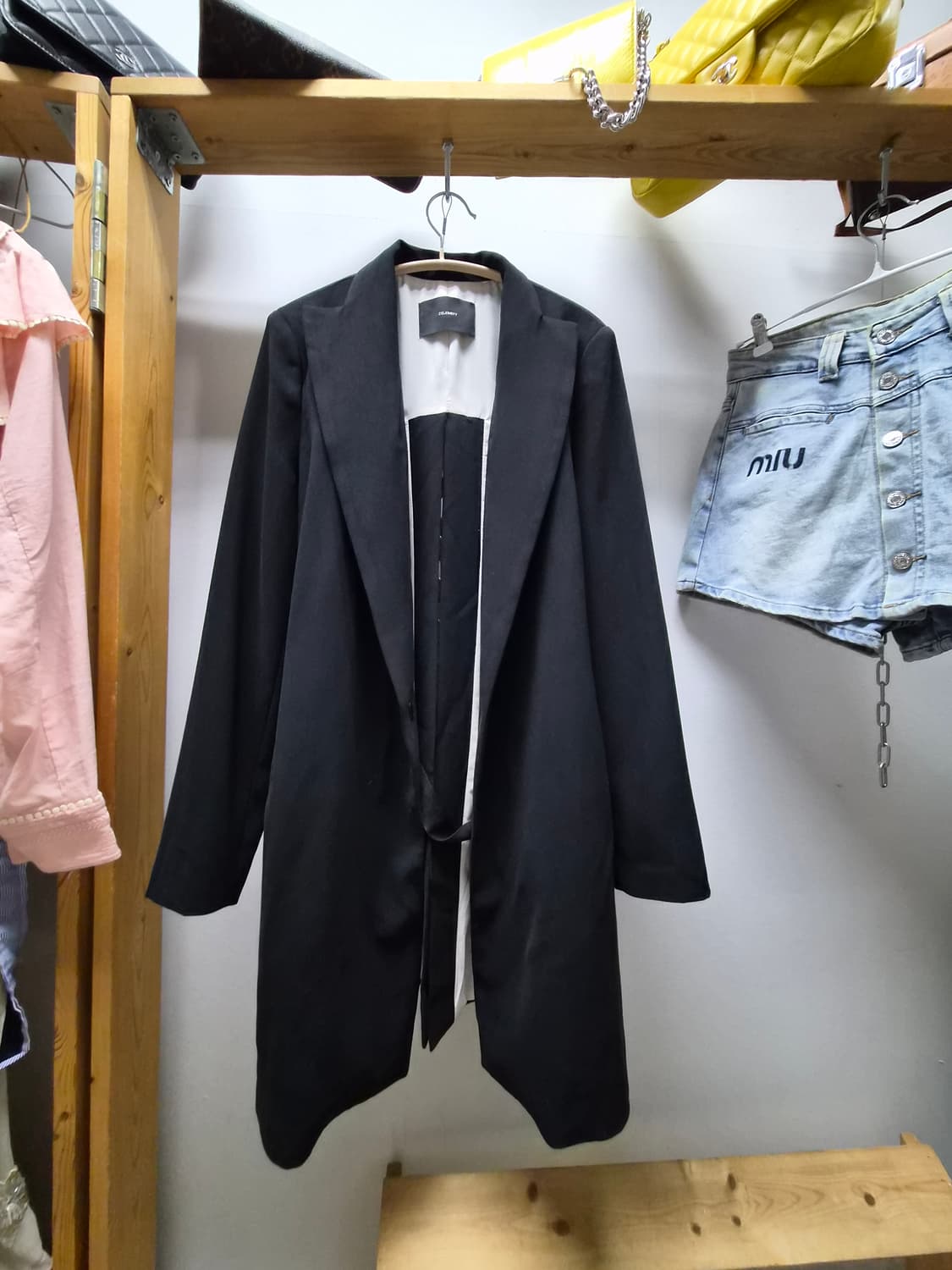 celebrity 백트임 춘추 롱자켓 상품이미지2