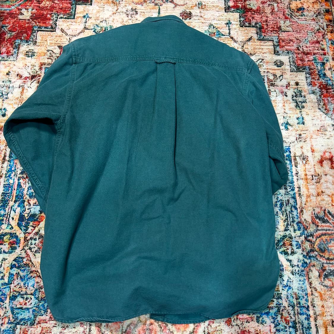 [L] 에디바우어 코튼 그린 워크셔츠 상품이미지2