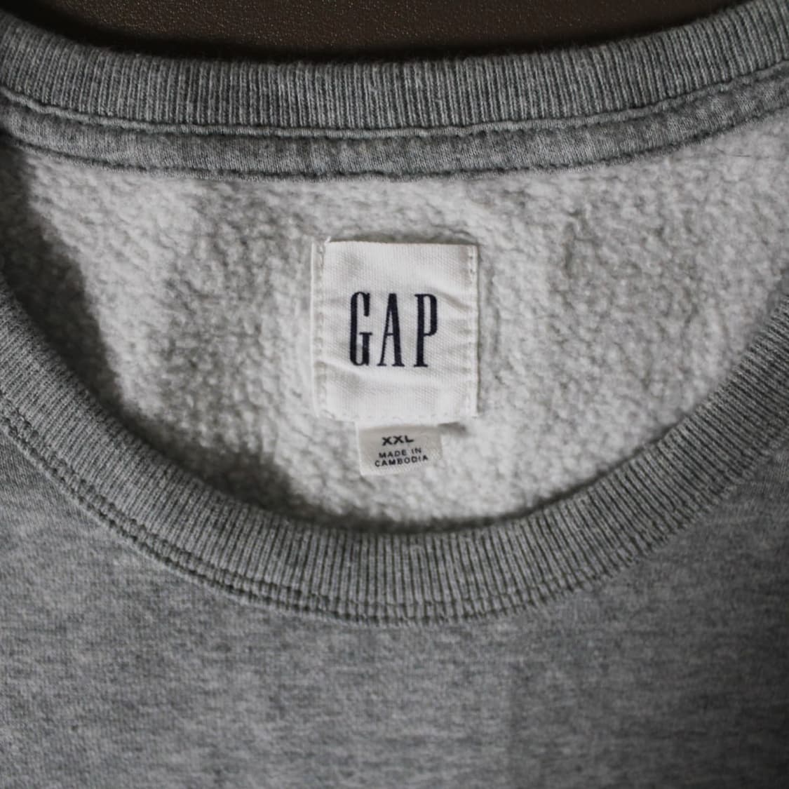 GAP 갭 기모 그레이 맨투맨 상품이미지3