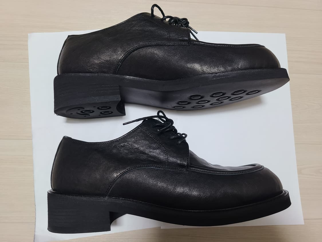 로맨틱무브 U팁 더비 R25M400, 워싱블랙(265) 상품이미지9