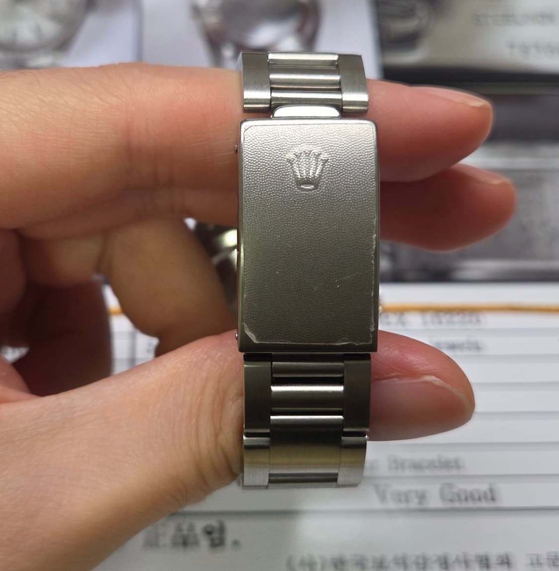 롤렉스 데이저스트 16220 레일로드 실버판 오이스터 브레이슬릿 ver. 상품이미지7