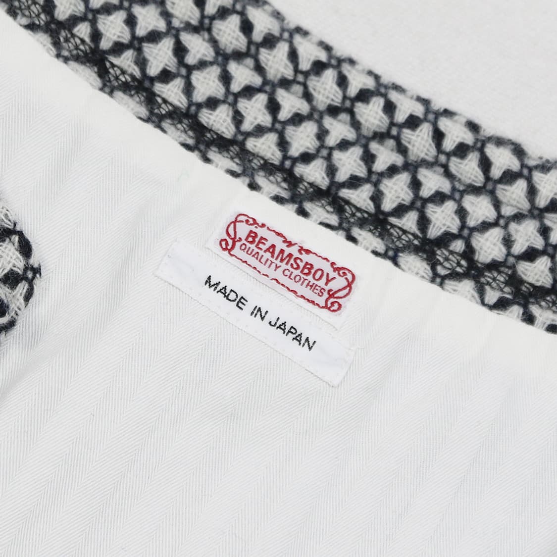 BEAMS BOY 모직 패턴 베스트 (여성용) 상품이미지6