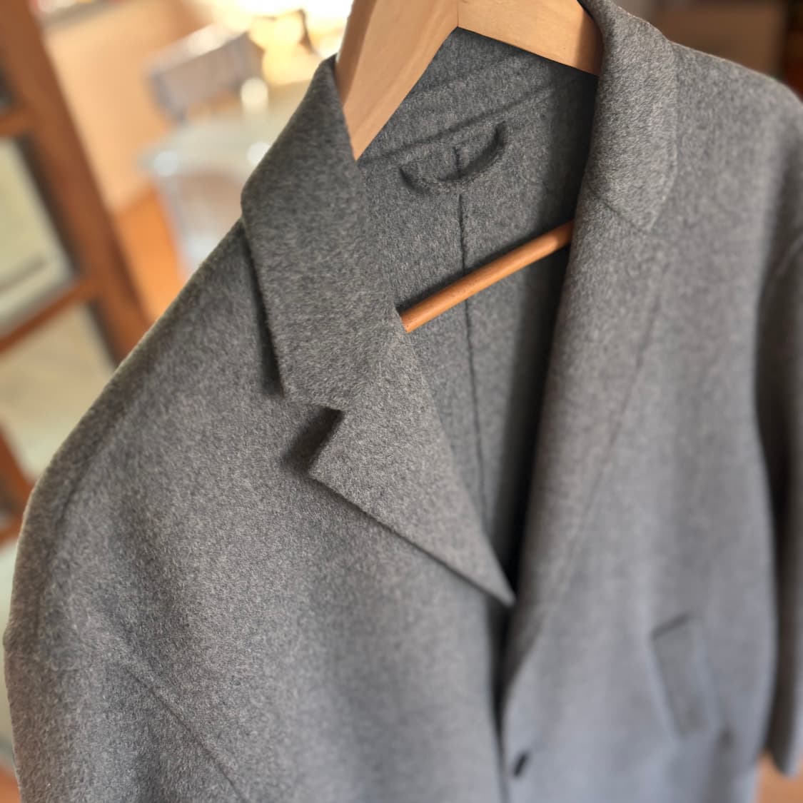 자라 ZARA 그레이 M 코트 가벼운 착용감 가성비 실루엣 상품이미지8