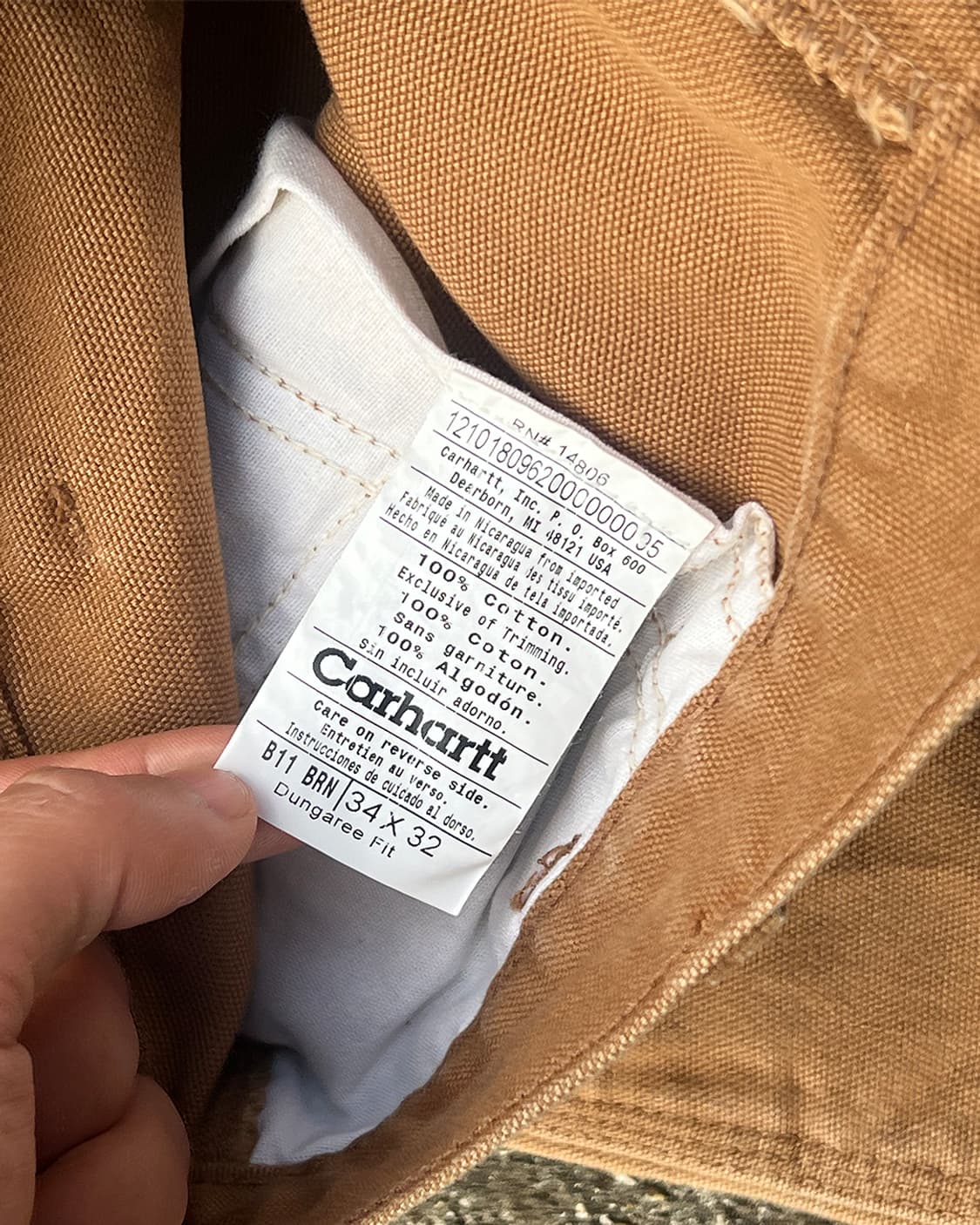 10’s Carhartt B11 Pants 상품이미지5