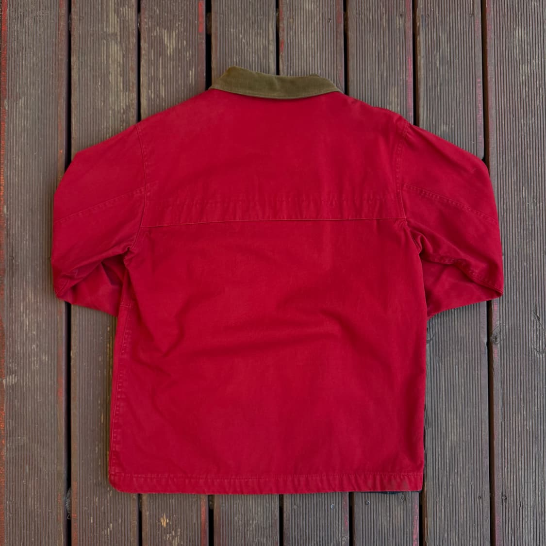 빈티지 레드 초어자켓 상품이미지3