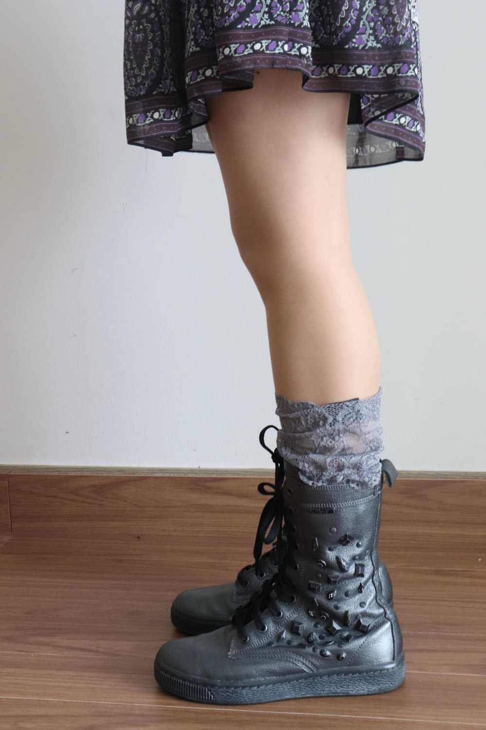 [Diesel] Stud Lace-Up Boots 상품이미지6