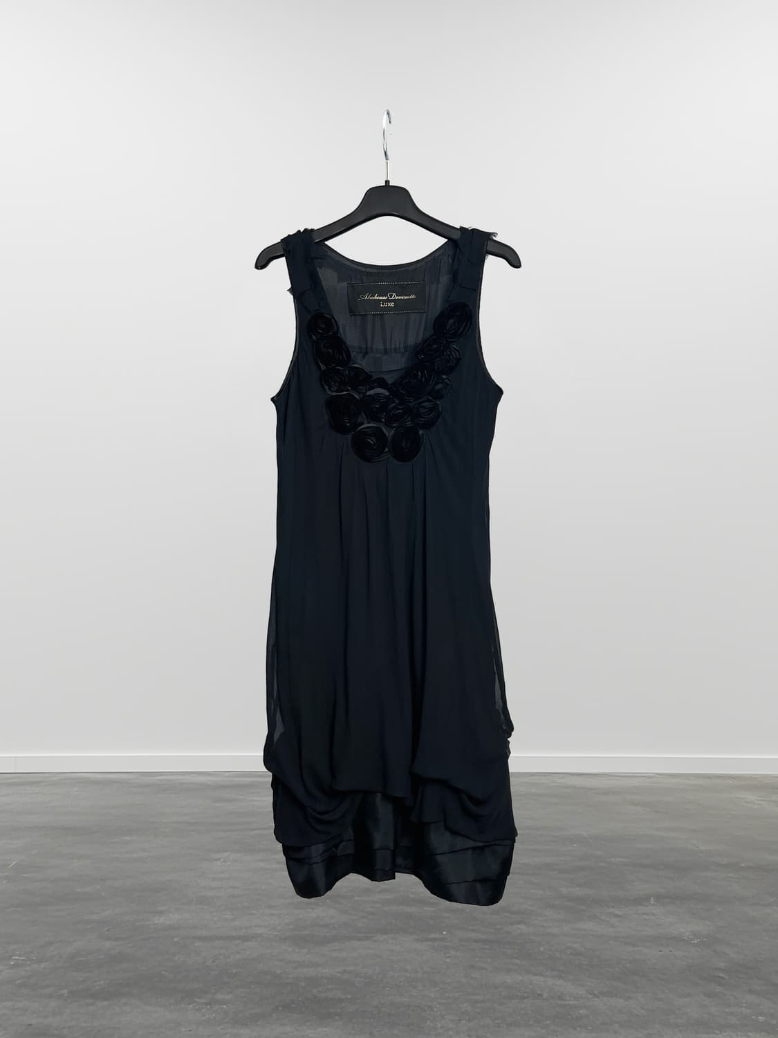 ABAHOUSE DEVINETTE LUXE 실크 나시 원피스 상품이미지1