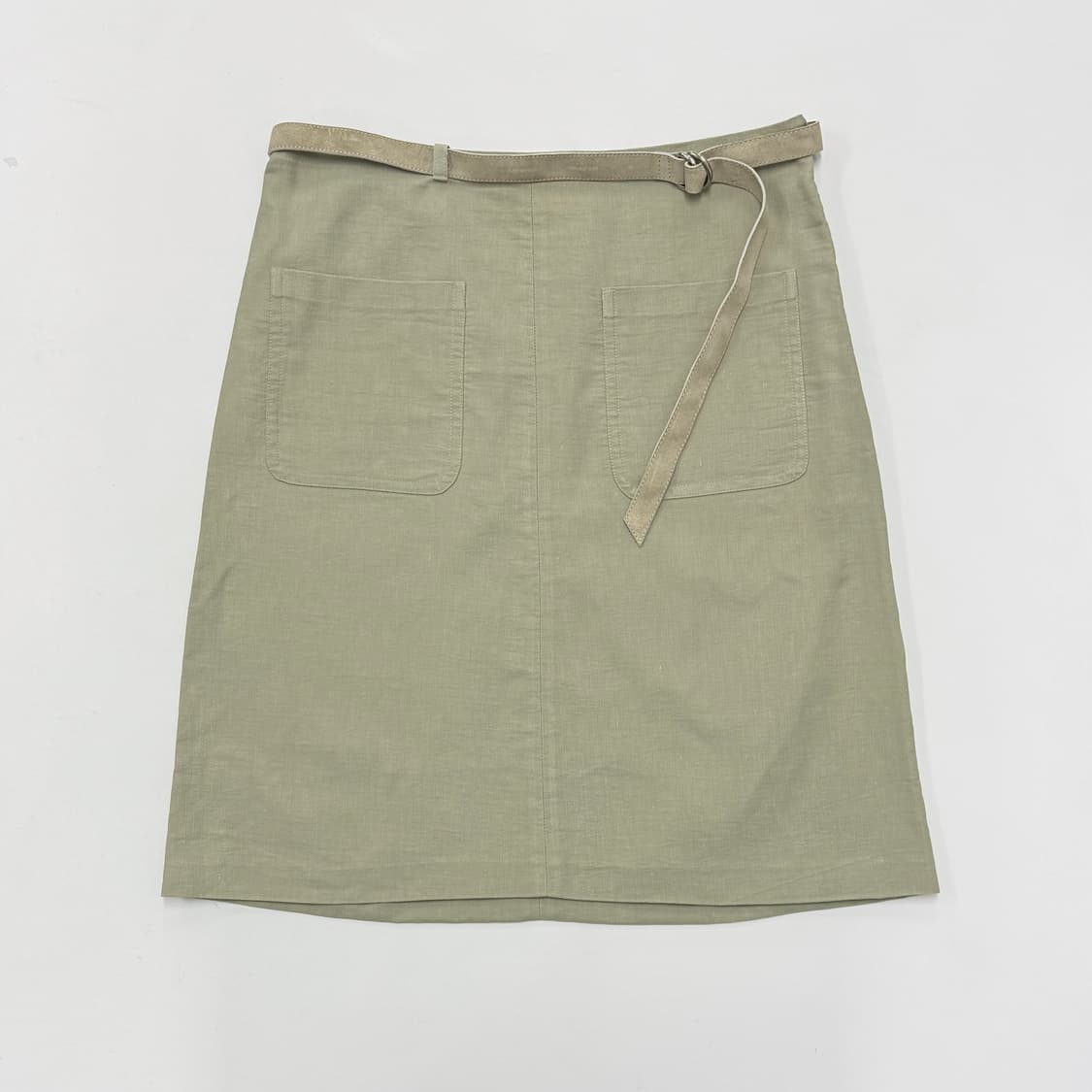 Dries Van Noted leather belted skirt 상품이미지2