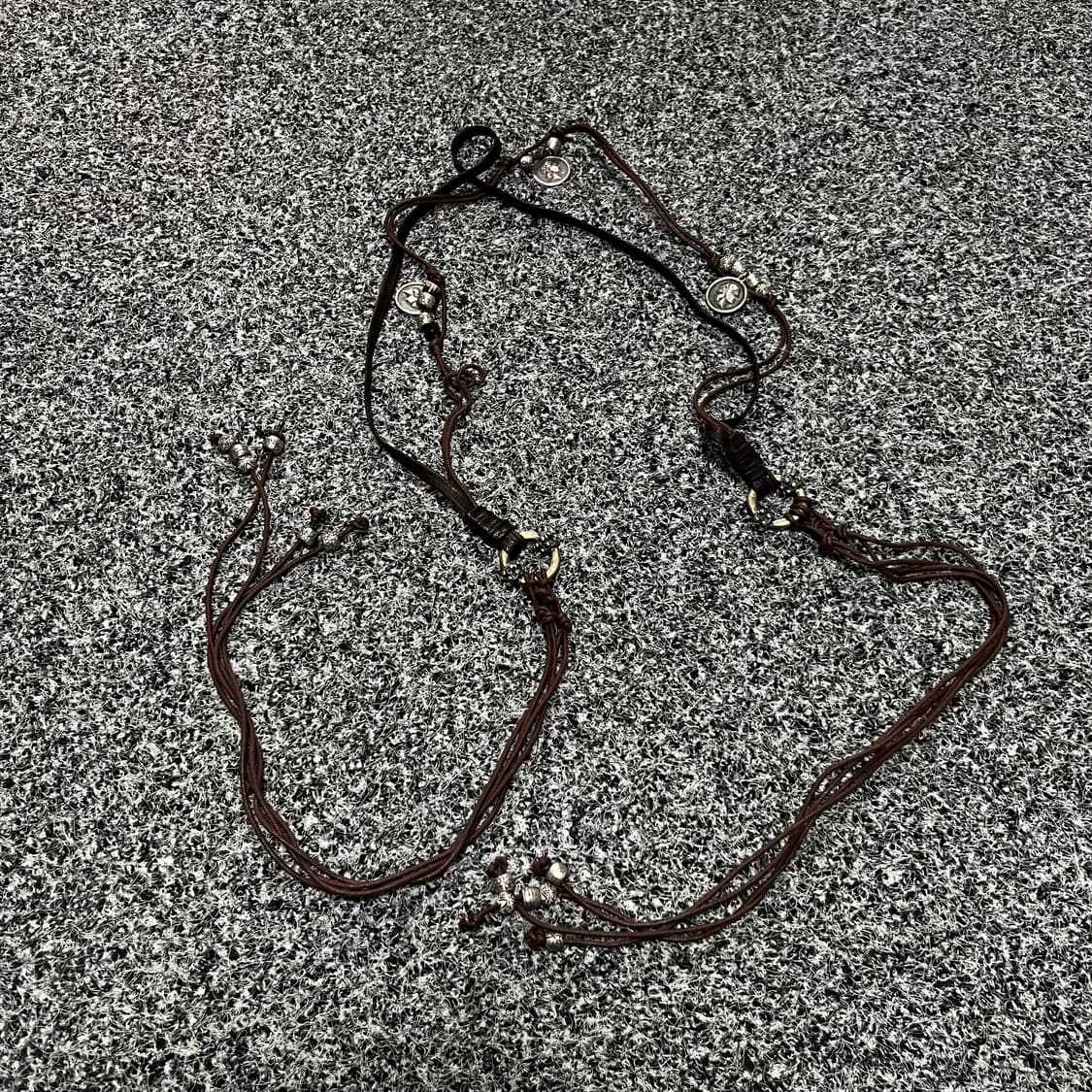 에스닉 빈티지 y2k 브라운 벨트 상품이미지1