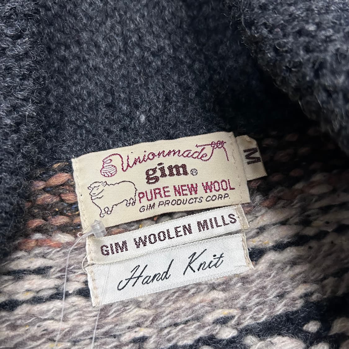Vintage Pure Wool y2k Cowichan 상품이미지7