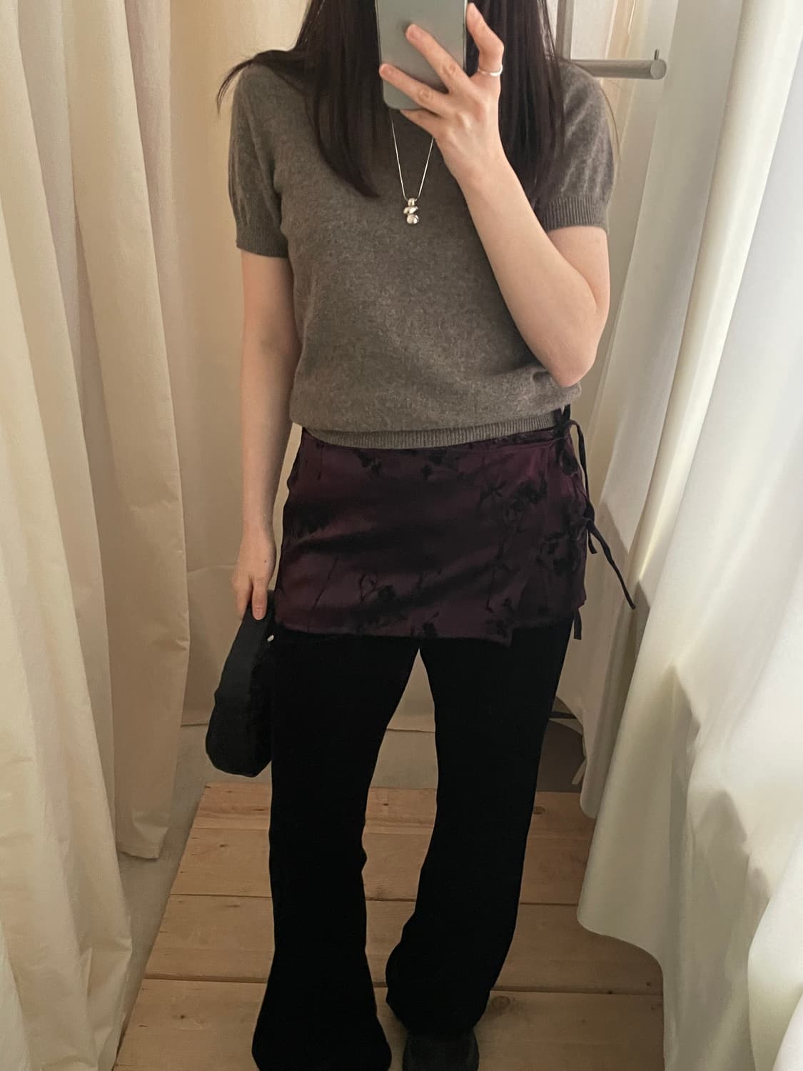 vintage short sleeve turtle neck knit 상품이미지6