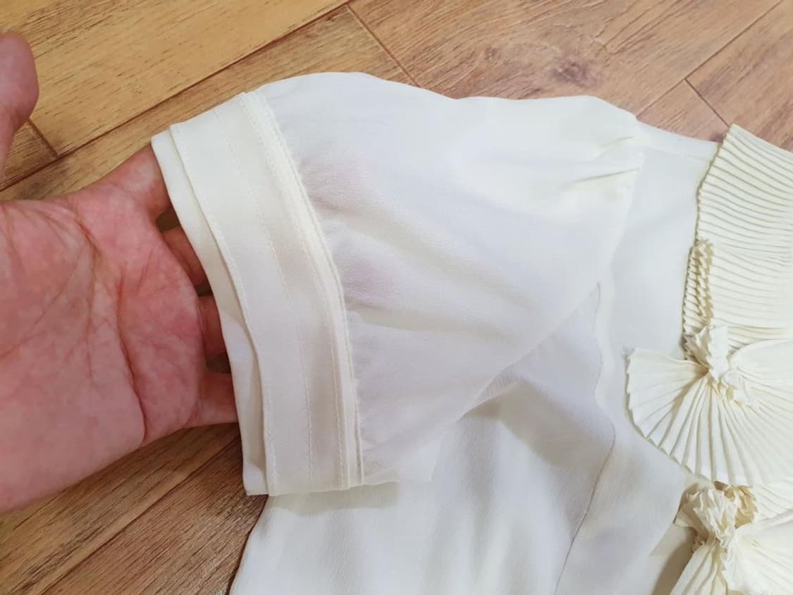 조이너스(JOINUS) 핀턱주름 블라우스 55-66 상품이미지4