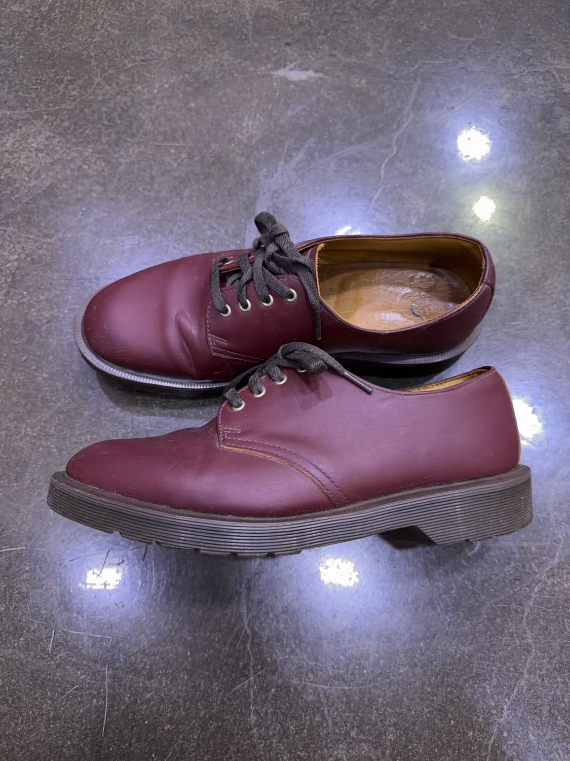 닥터마틴 스미스 더비슈즈 버건디 250 상품이미지6