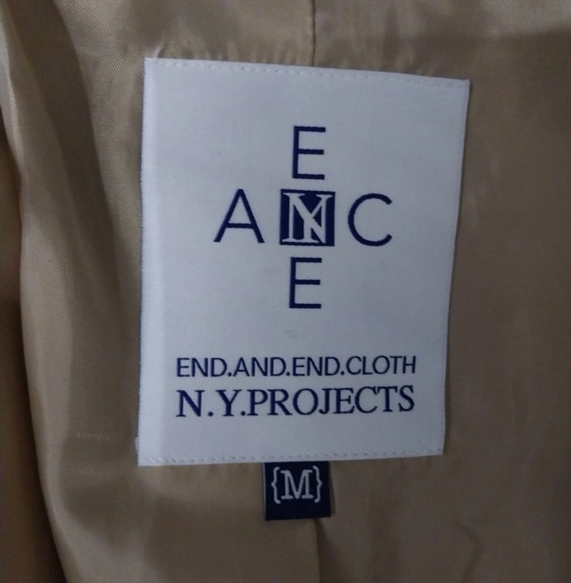 END.AND.END 자수 면자켓 M 상품이미지3