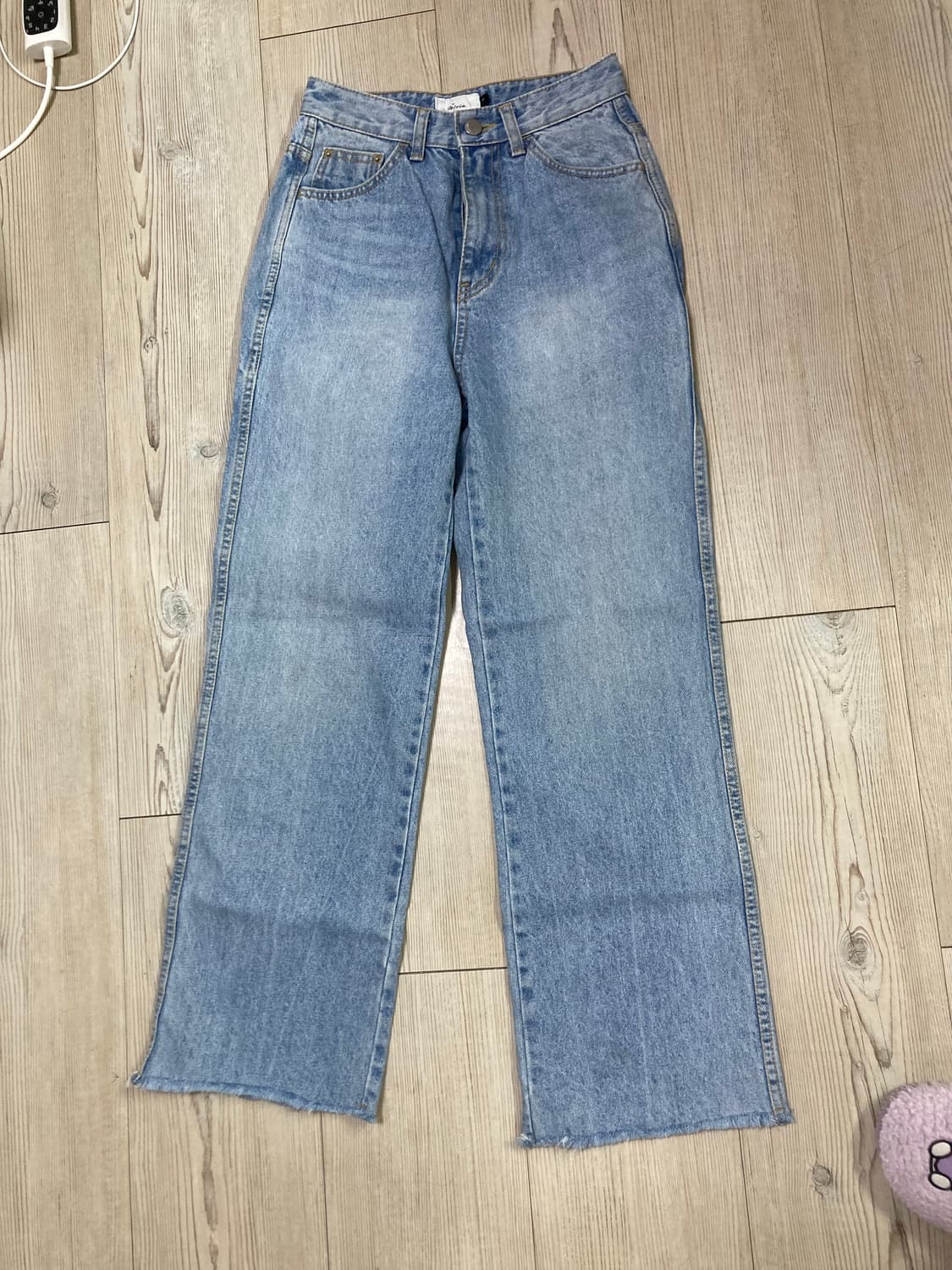 모이아 연청 팬츠 스몰 상품이미지4