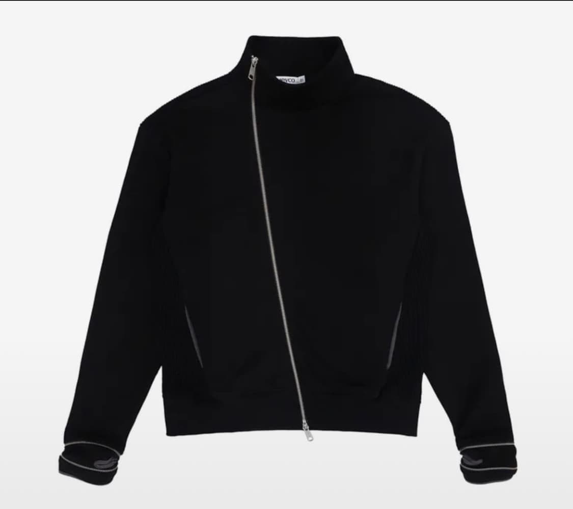 휴이 Side-Zip Neck Track Top Black 1 상품이미지1