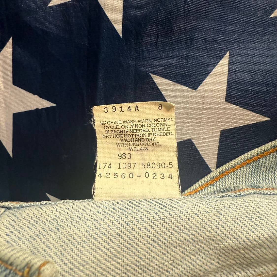 [32] Levi's 리바이스 90s 560 오렌지탭 데님 팬츠 -18 상품이미지6