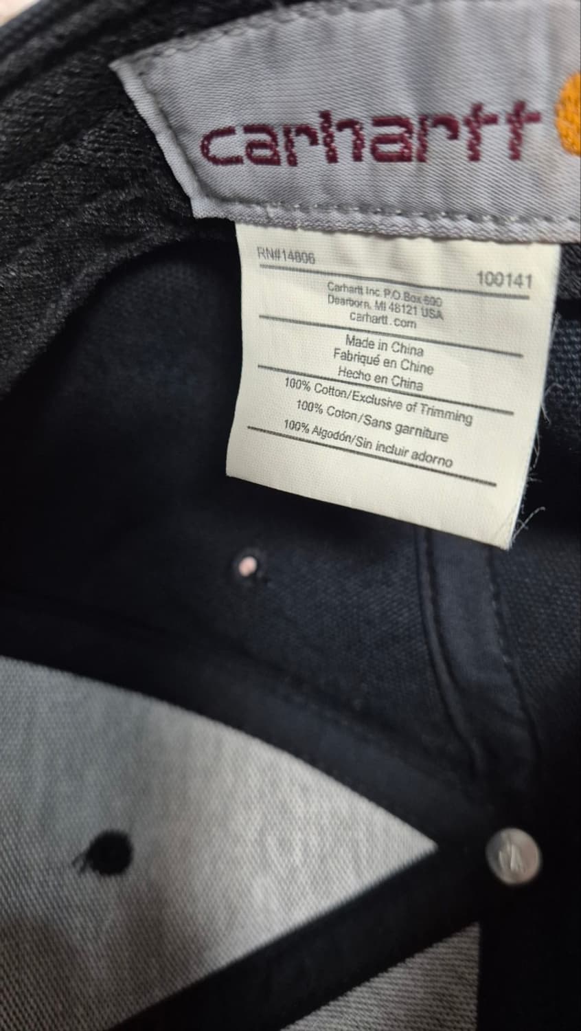 칼하트 스냅백 상품이미지3