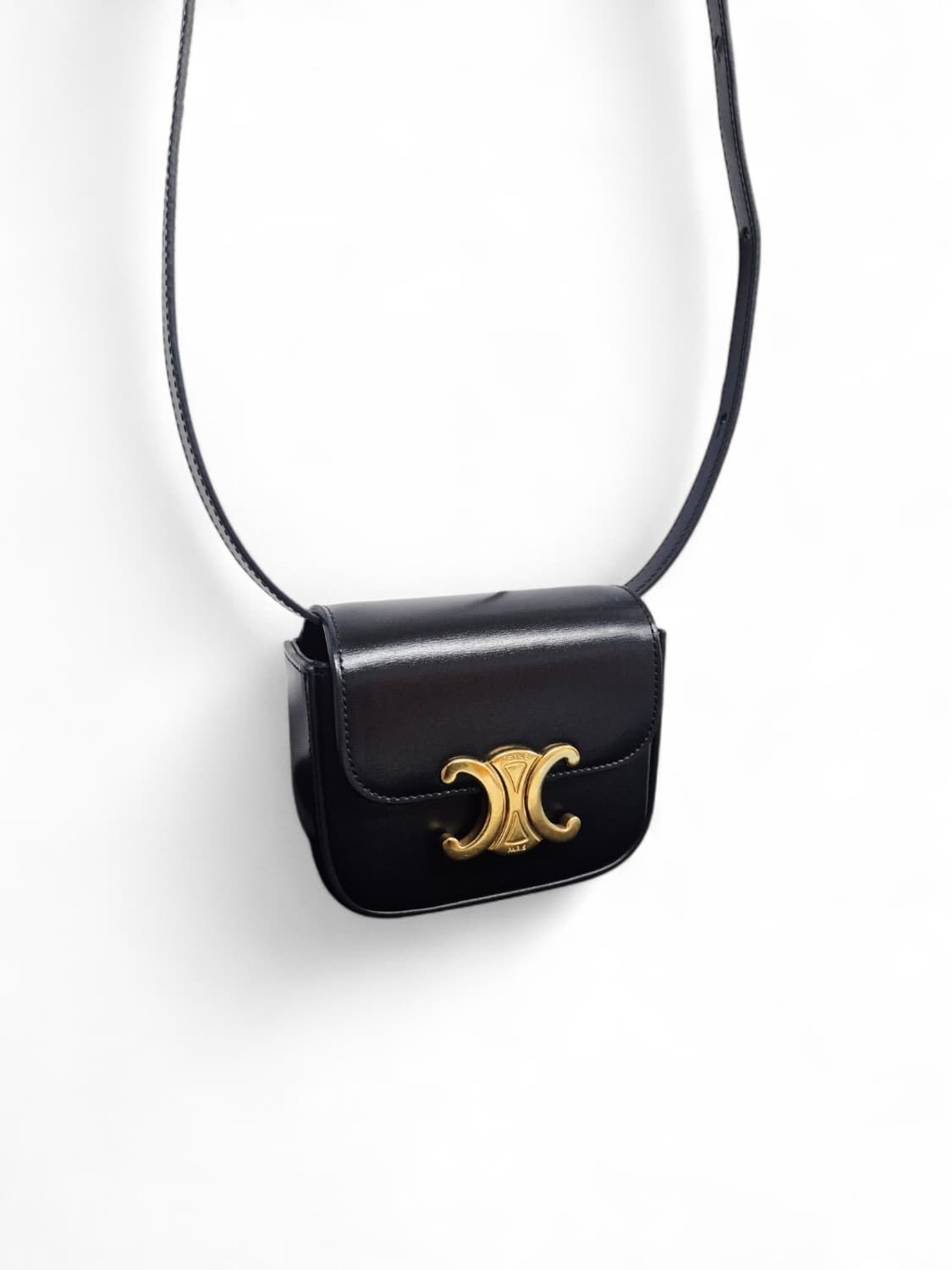 셀린느 트리옹프 미니백 블랙 상품이미지2