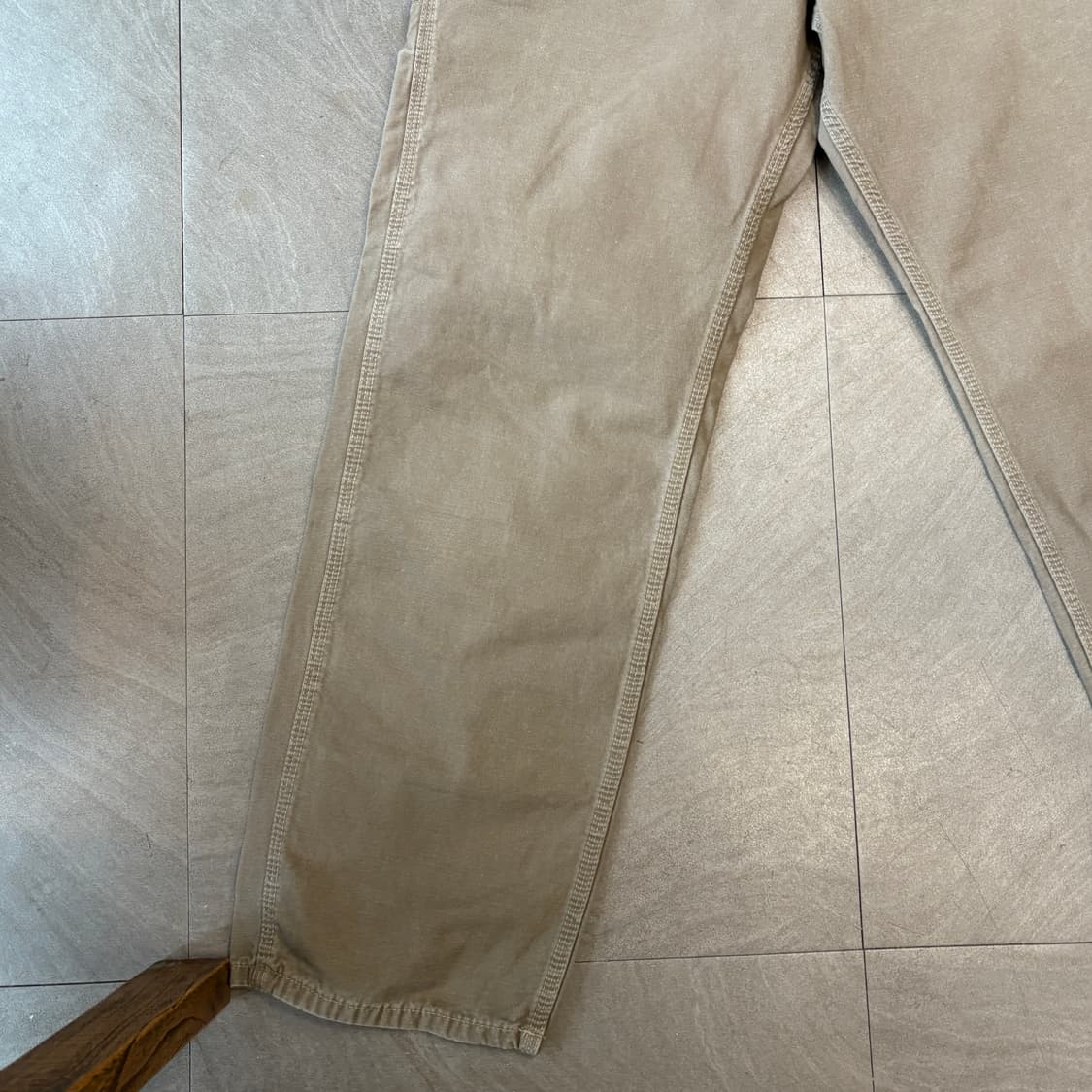 칼하트 오리지널 다크 베이지 카펜터 팬츠  상품이미지8