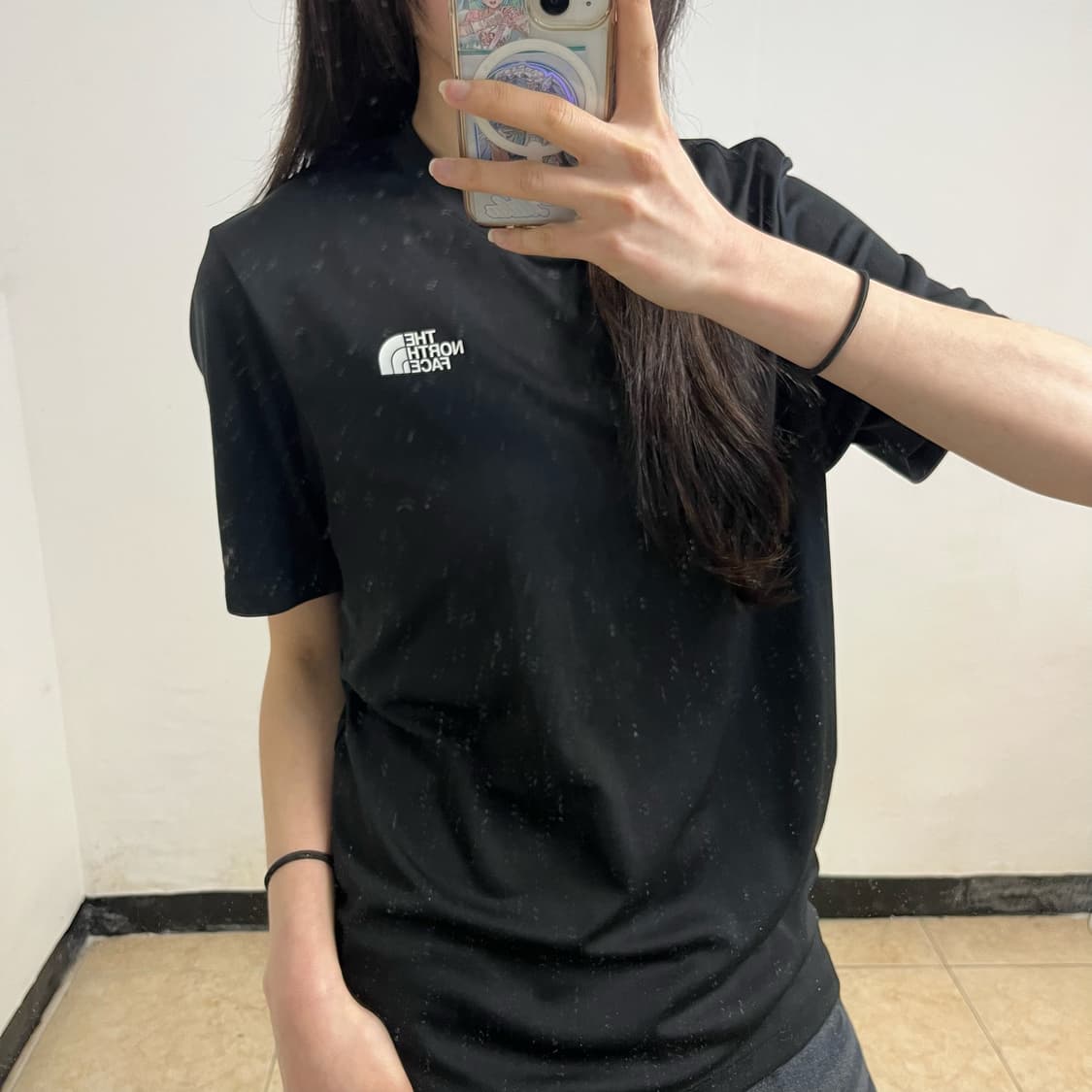 The North Face black functional t-shirt 상품이미지3