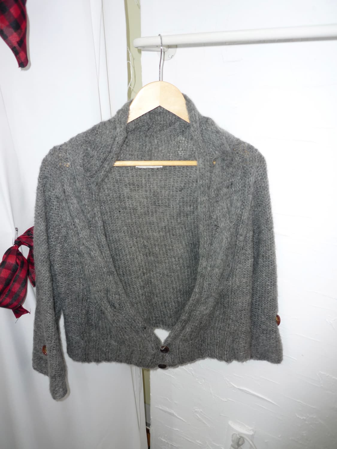 Cropped knit cardigan 상품이미지6