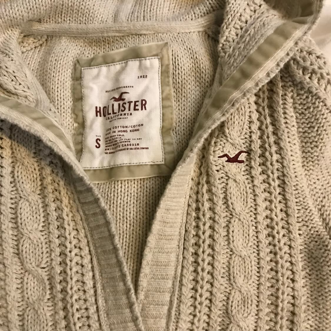 Hollister 홀리스터 모리 반팔 니트 숏가디건 상품이미지5
