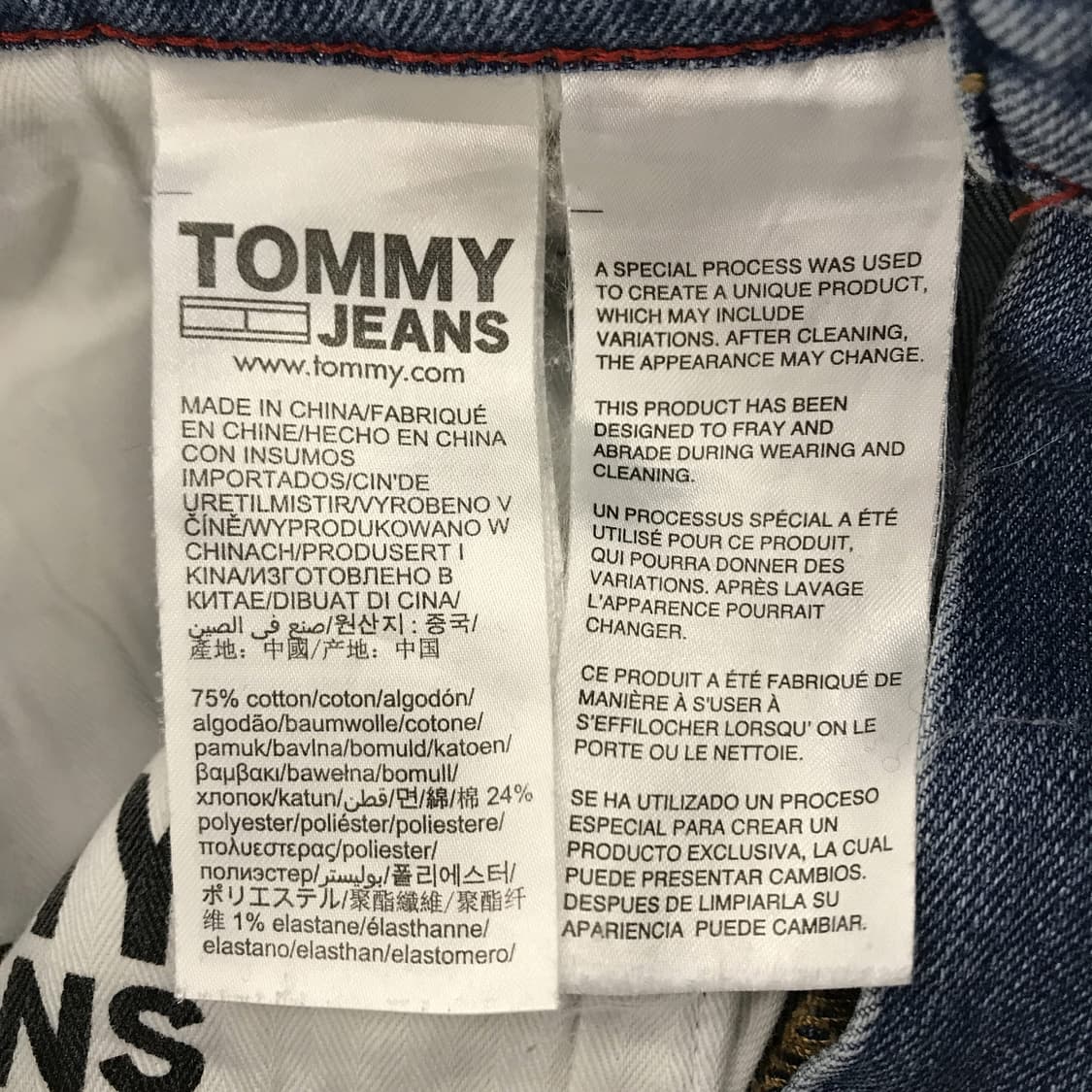 타미힐피거 릴렉시드 크롭 청바지 [34] 상품이미지8