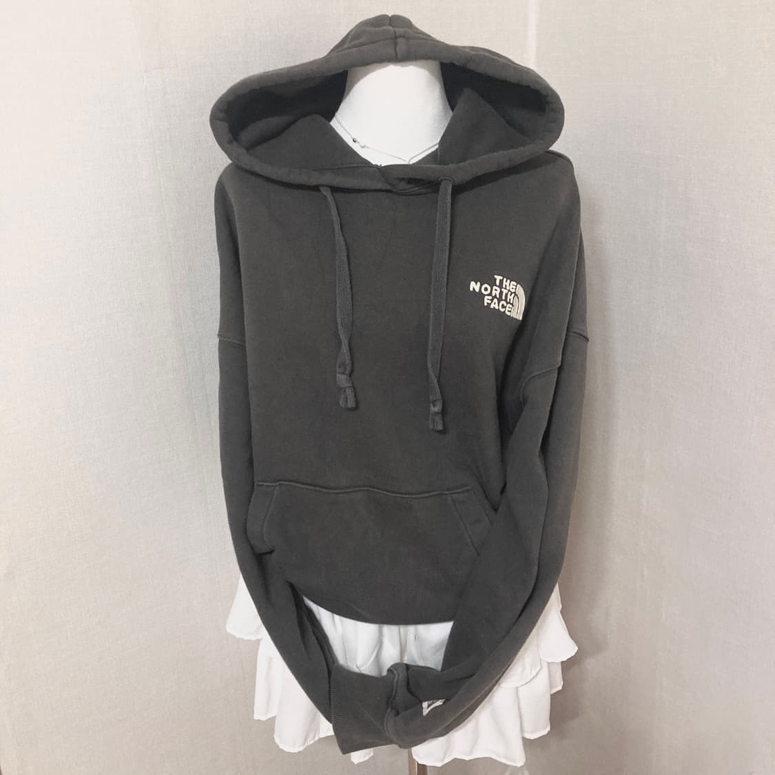 노스페이스 빈티지그레이 후디 XL 상품이미지1