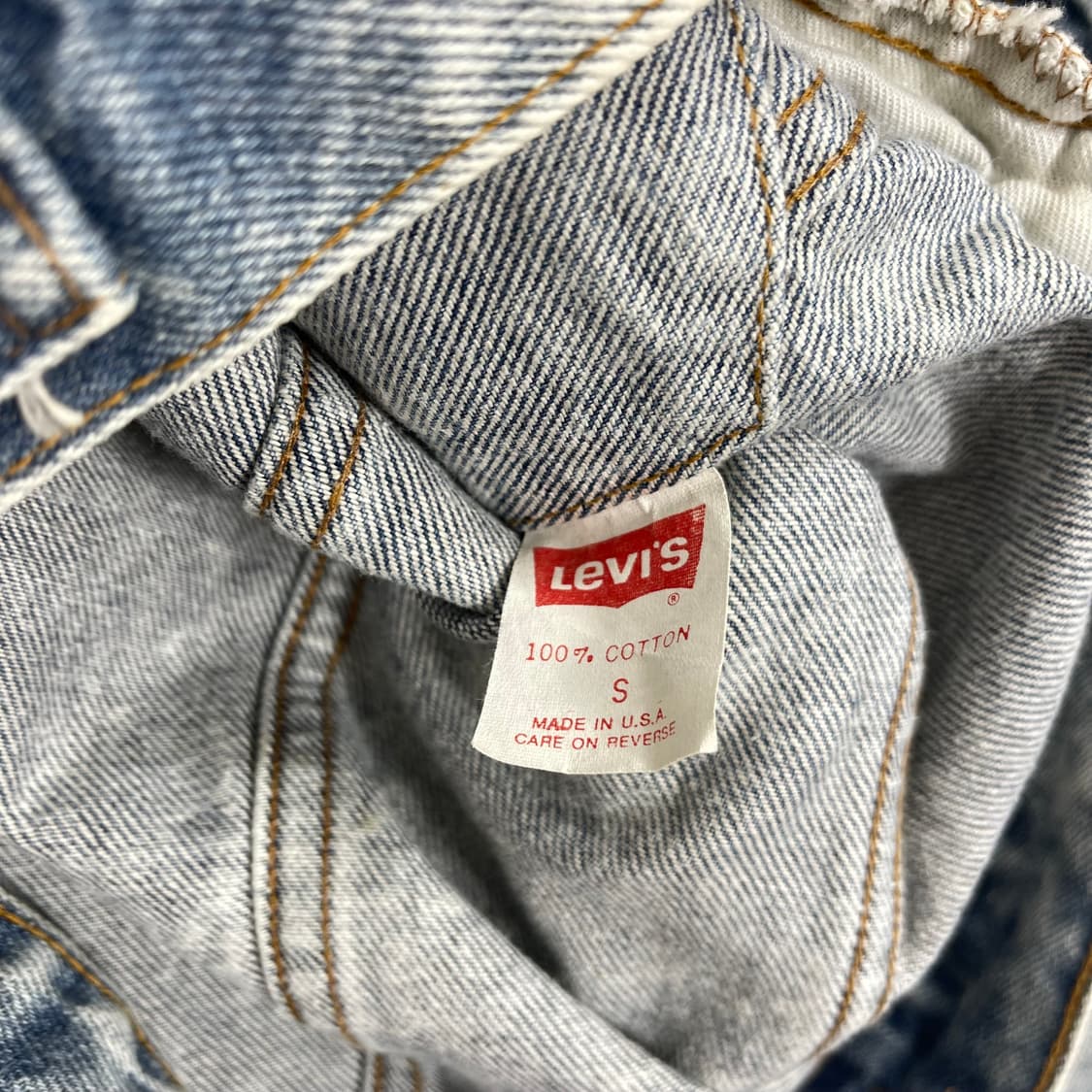 리바이스 80‘s 워싱 데님자켓 상품이미지3
