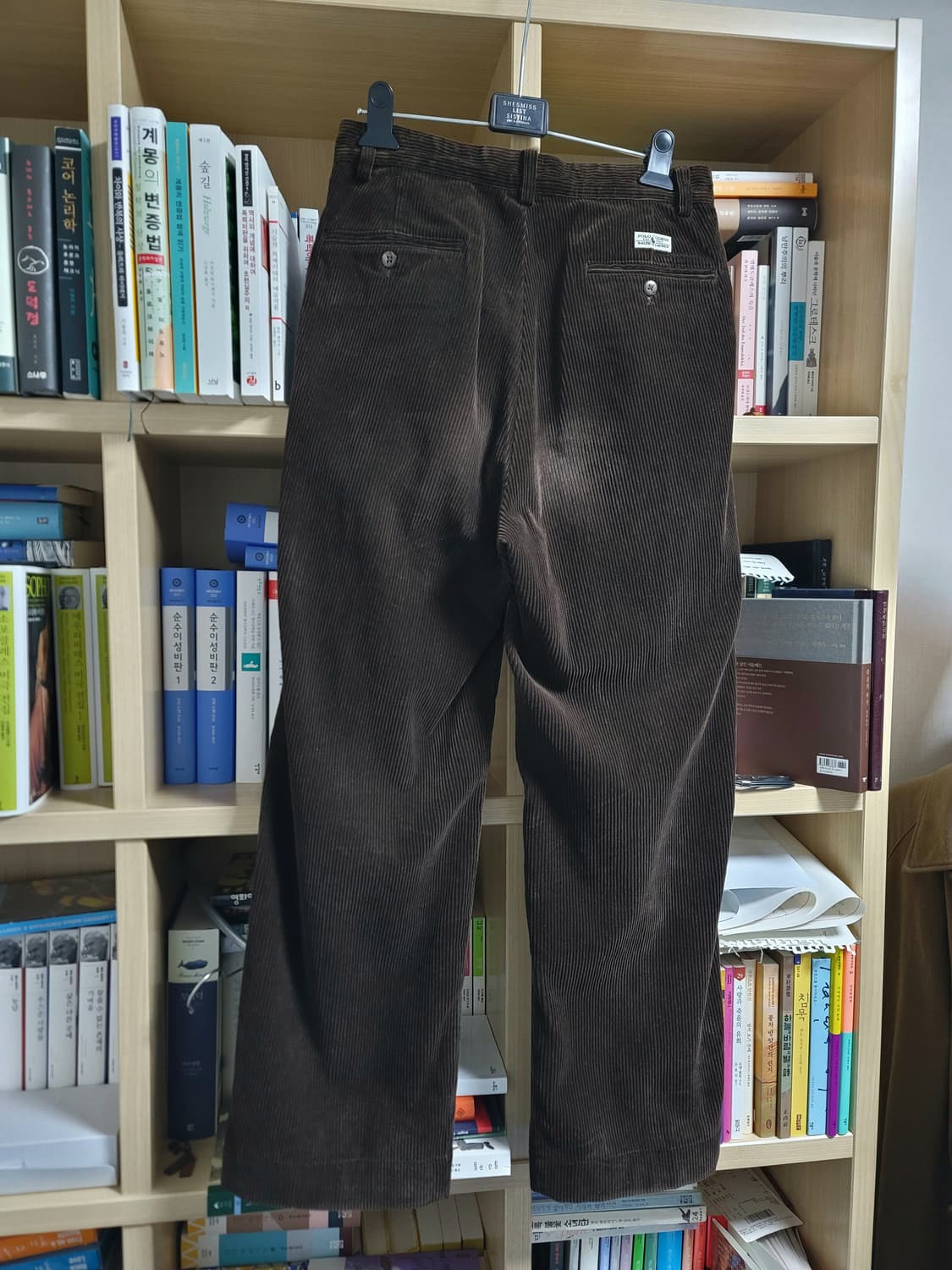 90년대 빈티지 폴로 앤드류 팬츠 코듀로이 다크브라운 상품이미지2