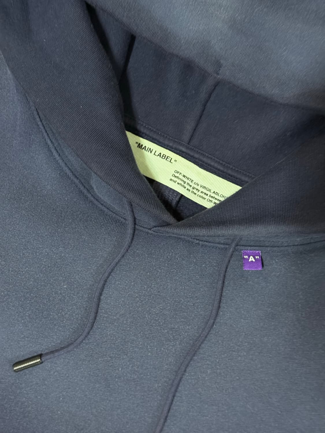 (L) 오프화이트 후드 상품이미지3