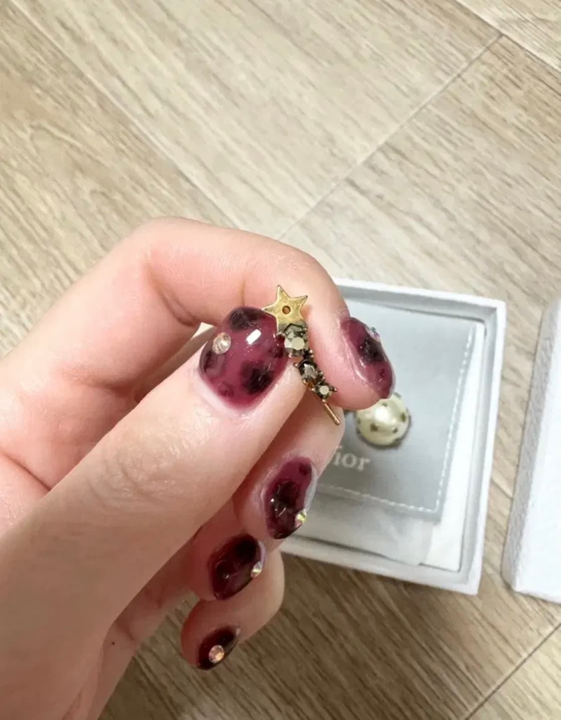 디올 자디올 트라이앵글 귀걸이 상품이미지3