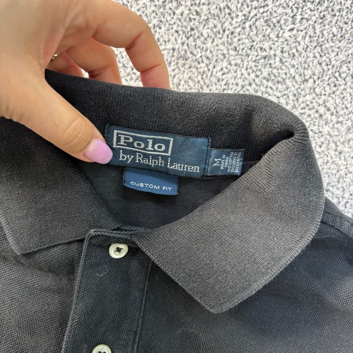 M 폴로 랄프로렌 반팔 폴로셔츠 카라티 0519J 상품이미지2
