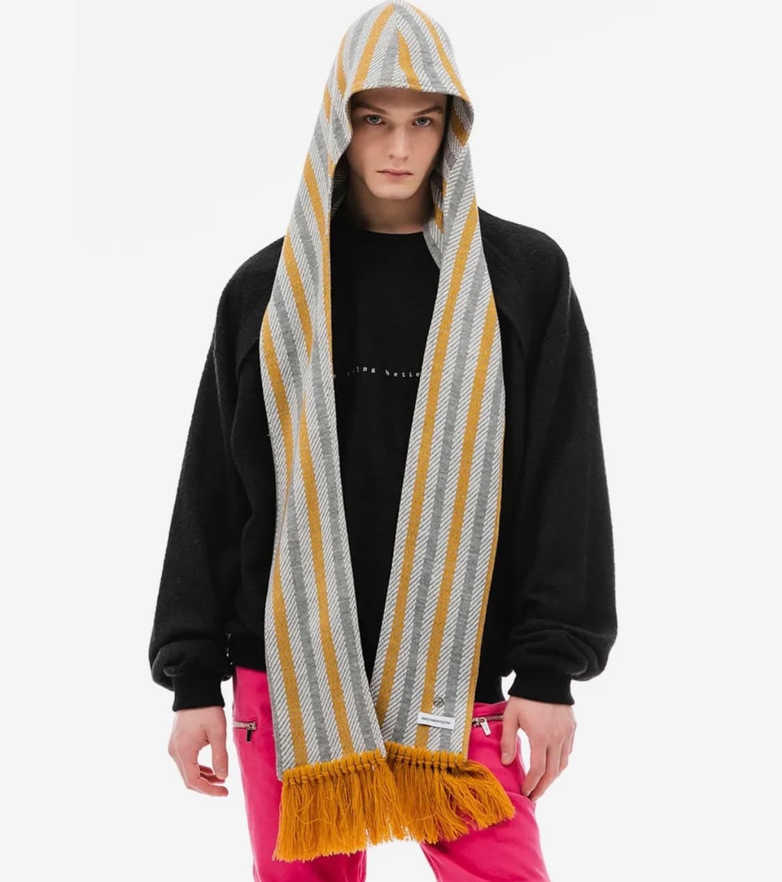 어나더유스 라인 후드 머플러 상품이미지1