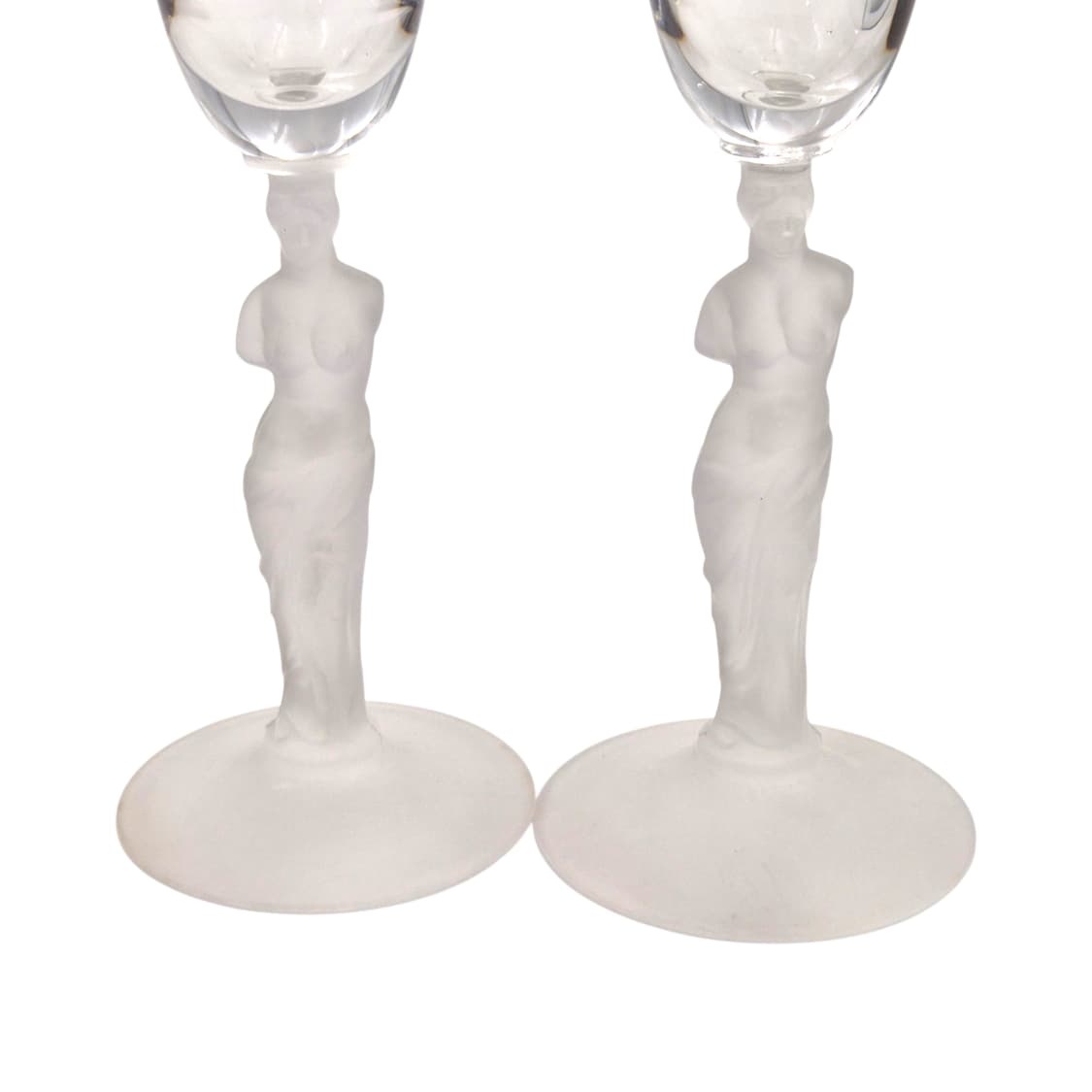 70s 사사키 크리스탈 불투명 비너스 샴페인 잔 1p 상품이미지2