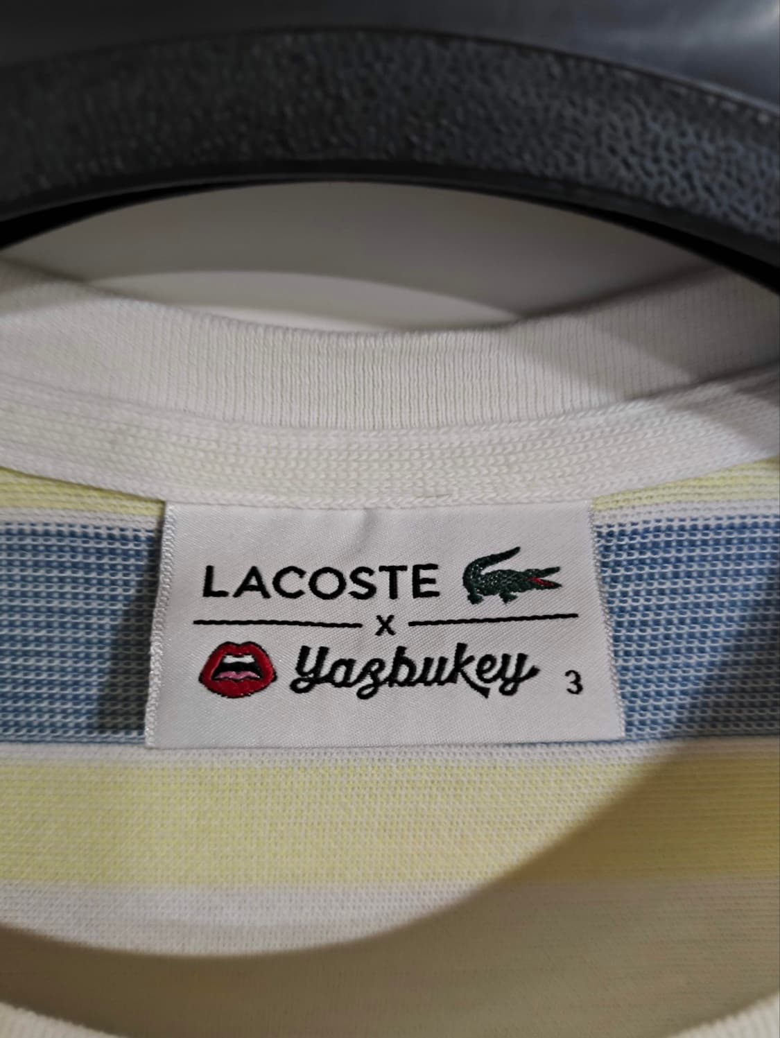 3 라코스테 x 야즈부키 콜라보 반팔티셔츠 상품이미지2