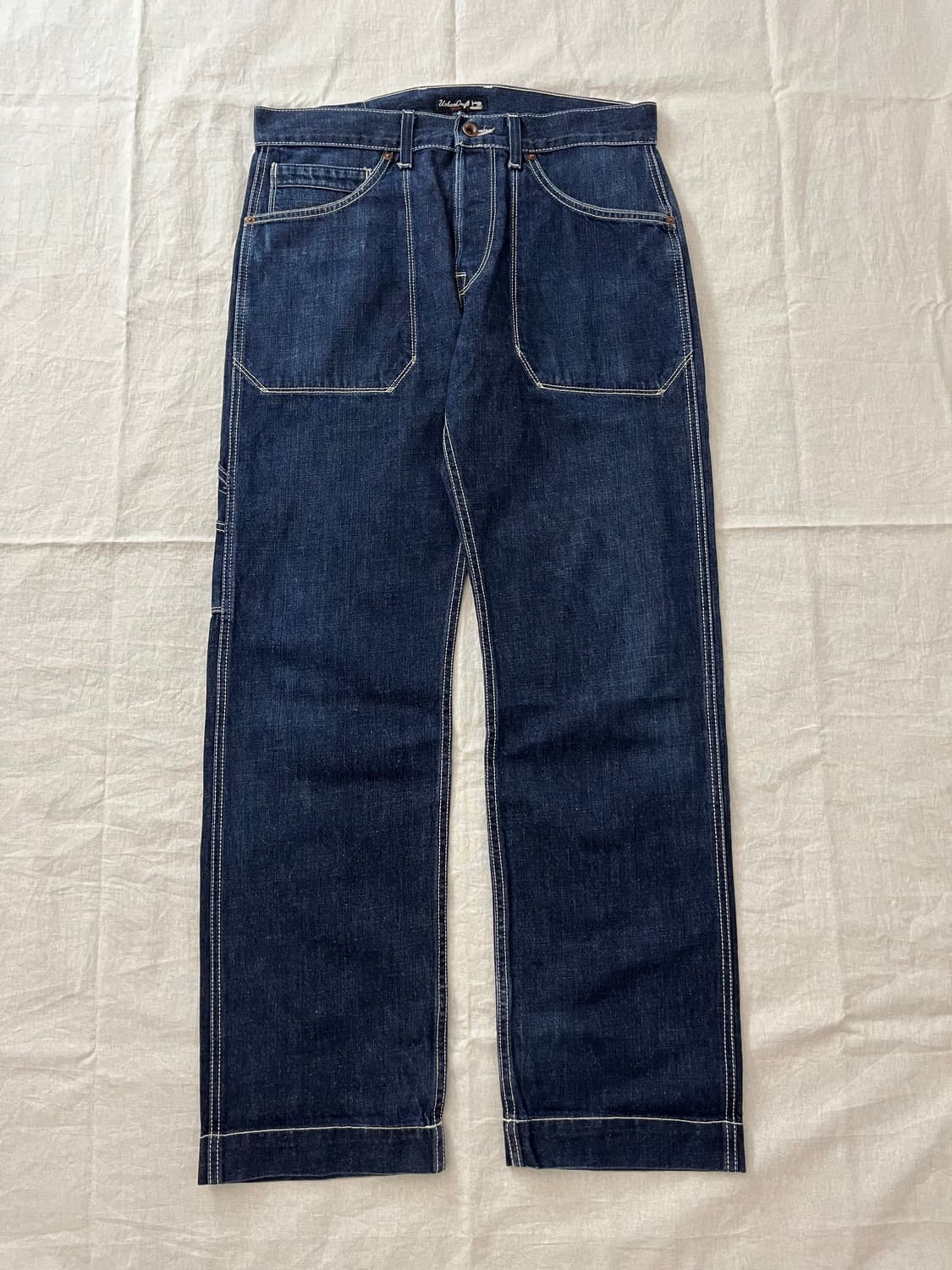 USA 빈티지 베이커 카펜터 데님 워크 팬츠 상품이미지2