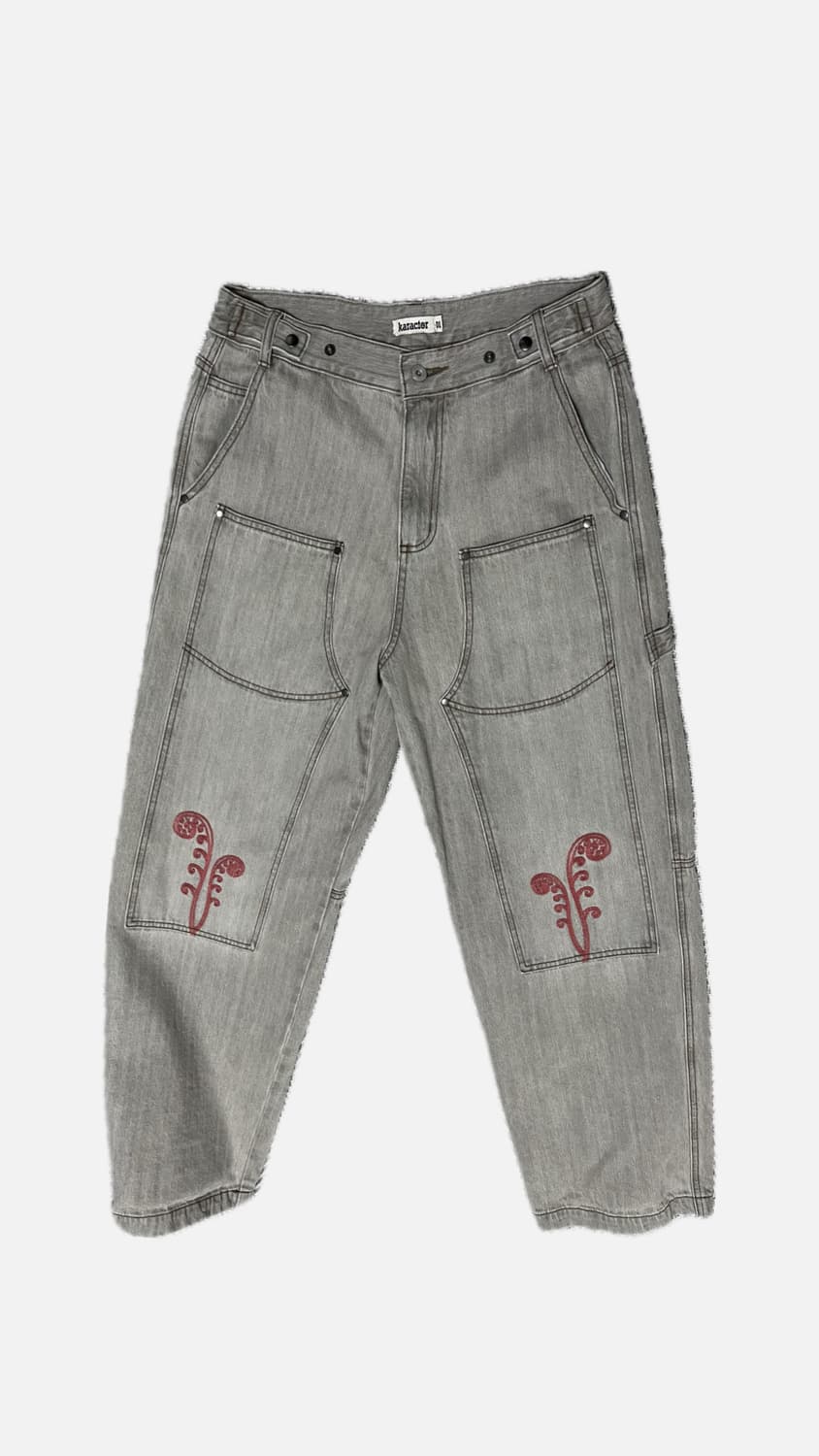 카락터 더블니 팬츠 Ptery double knee pants 상품이미지4