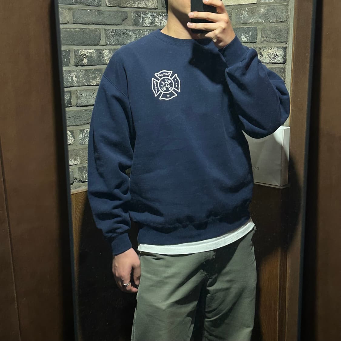 L) JERZEES 저지스 USA 50/50 맨투맨 스웨트 셔츠 상품이미지8