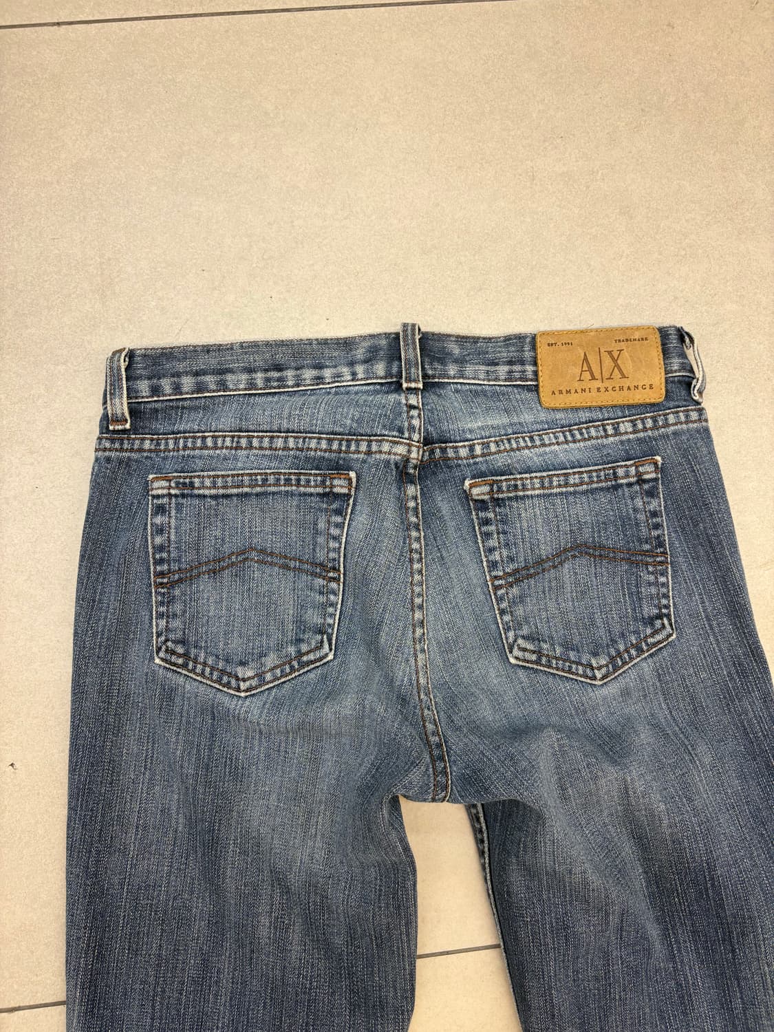 아르마니 익스체인지 스트레이트 데님 상품이미지3