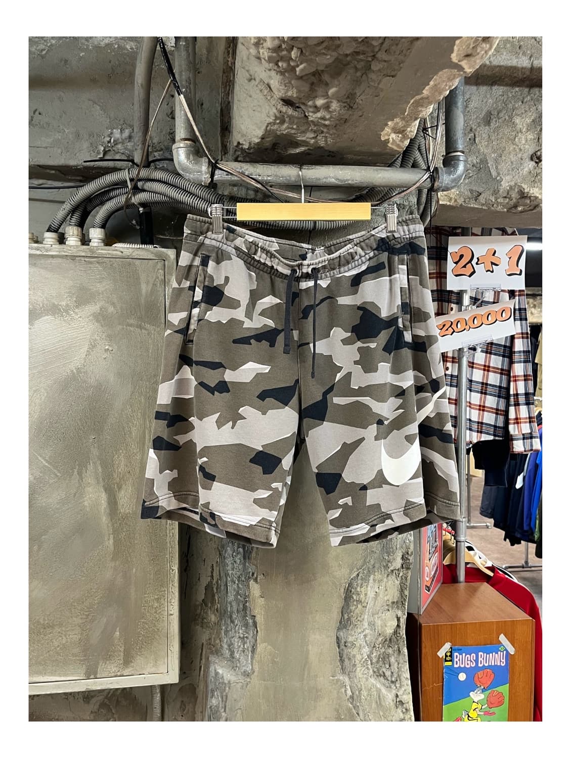 나이키 카모 밴딩 하프 팬츠 2XL #csz3420 상품이미지1