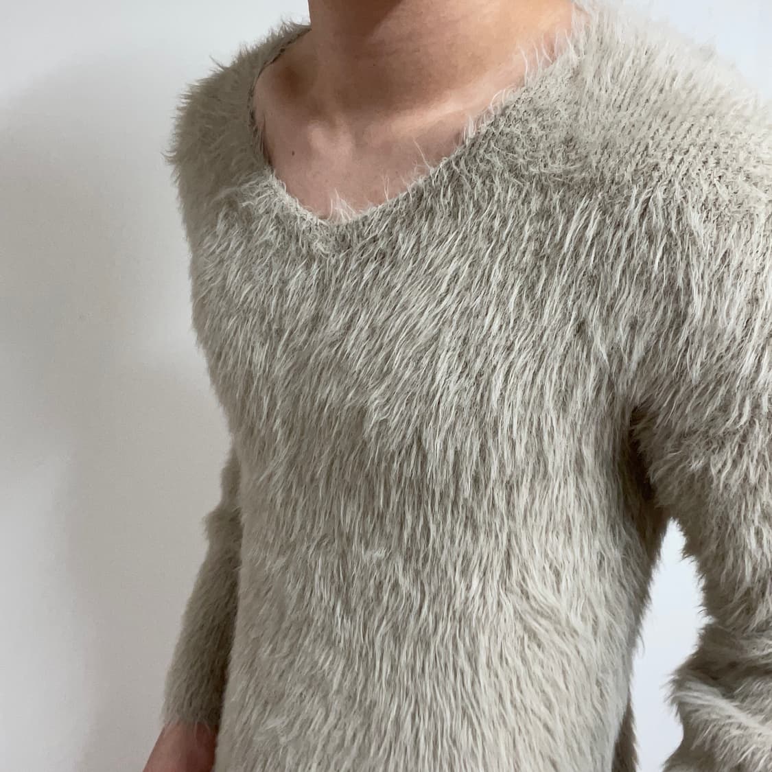 NATURAL VINTAGE GOA FUR SLEEVE  상품이미지1