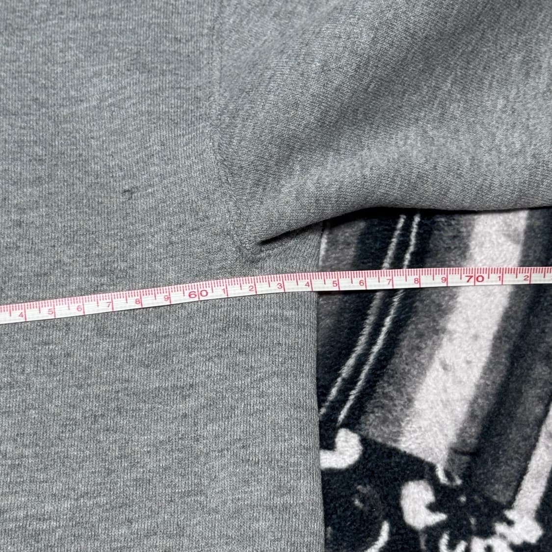 (XL) 00s 빈티지 러셀 애슬레틱 그레이 후드집업 상품이미지6